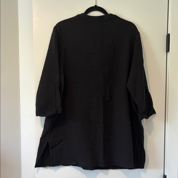 Kona Sol Black Swim Coverup - Picture 1 of 3